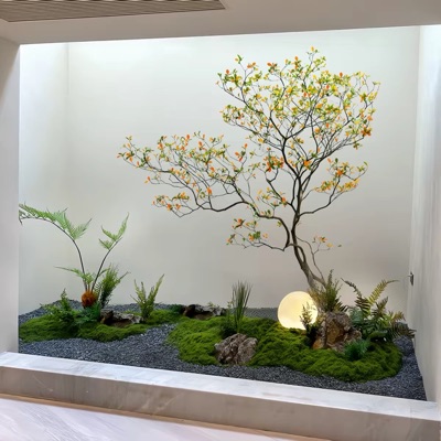 Architectural faux plant design