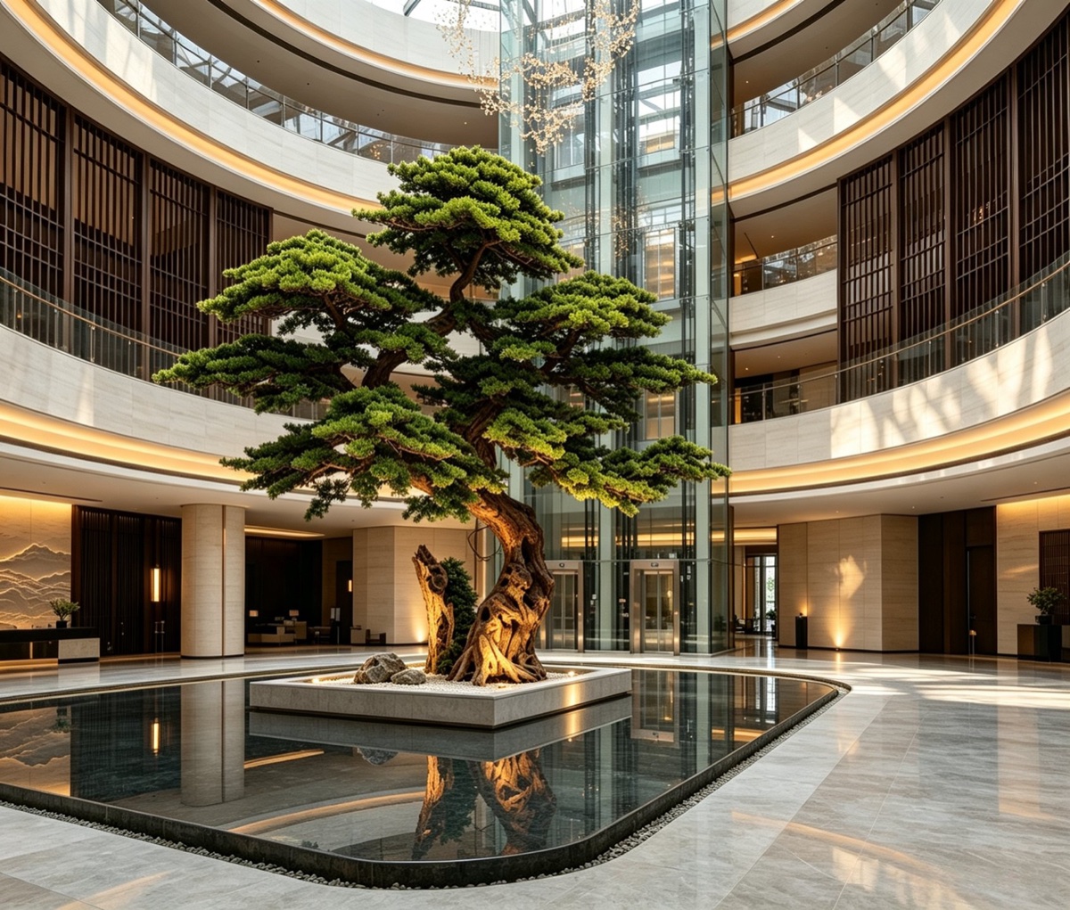 Luxury Retail Rose Trees