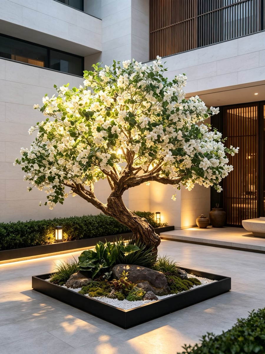 Rooftop Lounge Greenery