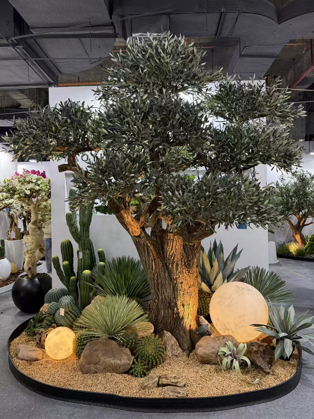 Artificial Olive Trees